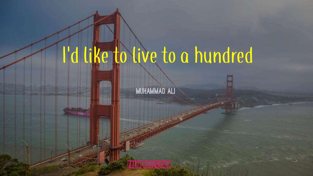 Live To Eat quotes by Muhammad Ali