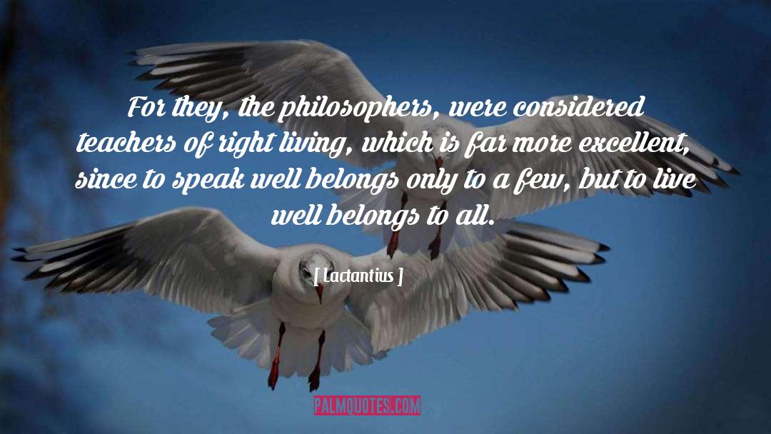 Live Well quotes by Lactantius