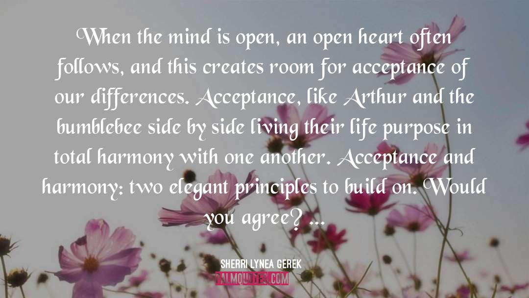 Live With An Open Mind quotes by Sherri Lynea Gerek