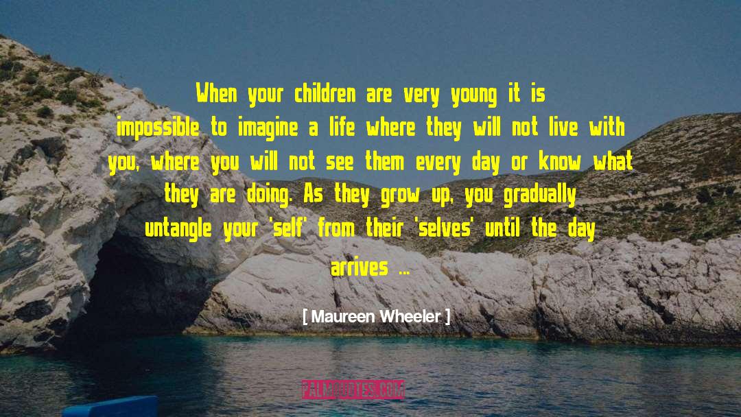 Live Your Life To The Fullest quotes by Maureen Wheeler