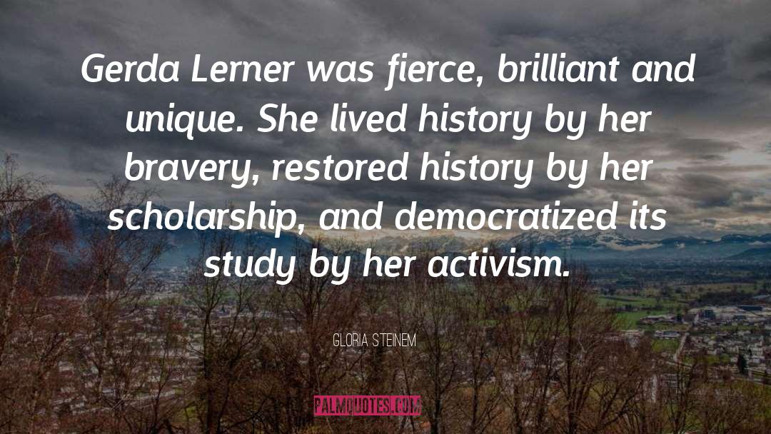 Lived History quotes by Gloria Steinem