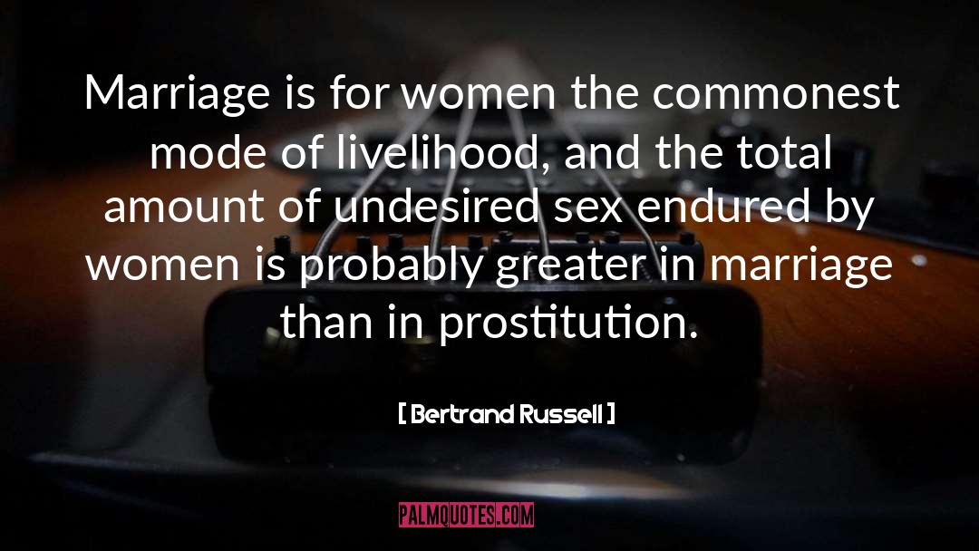 Livelihood quotes by Bertrand Russell