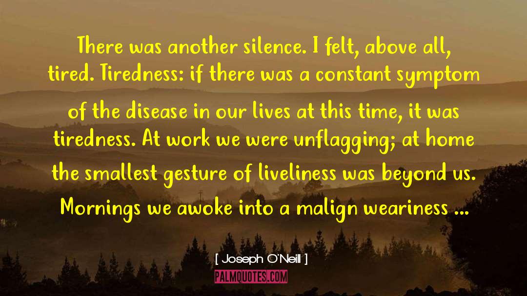 Liveliness quotes by Joseph O'Neill