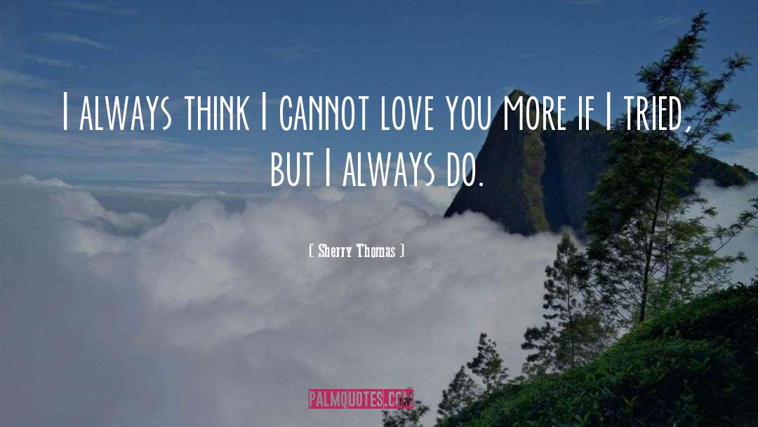 Lively Love quotes by Sherry Thomas