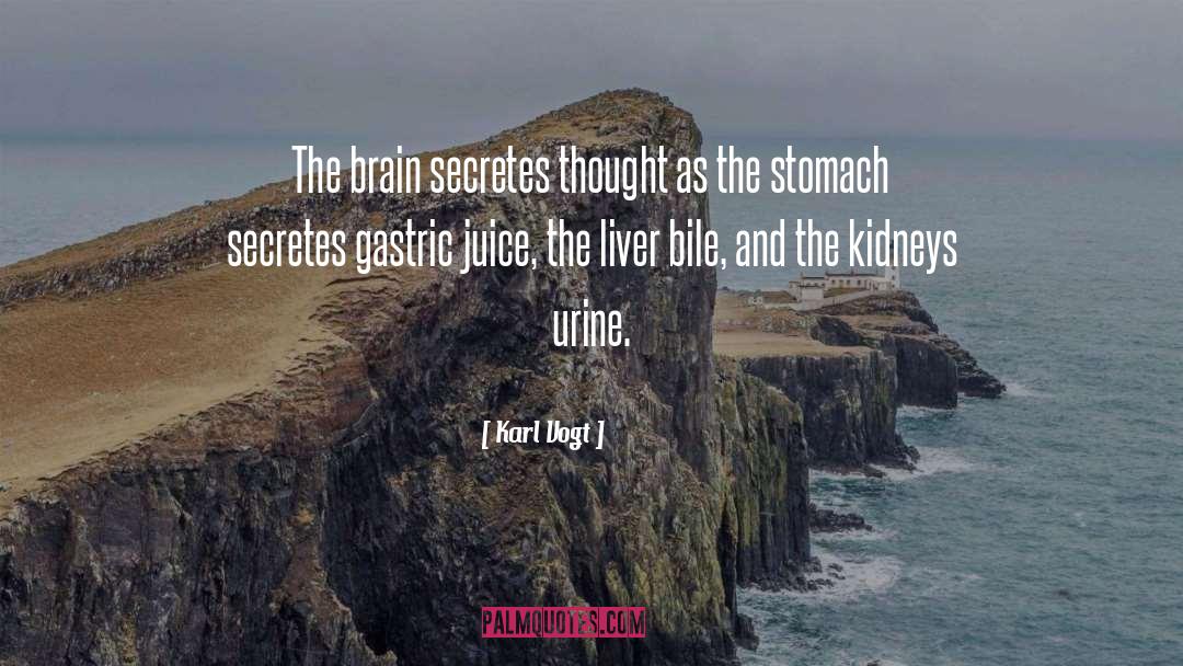 Liver quotes by Karl Vogt