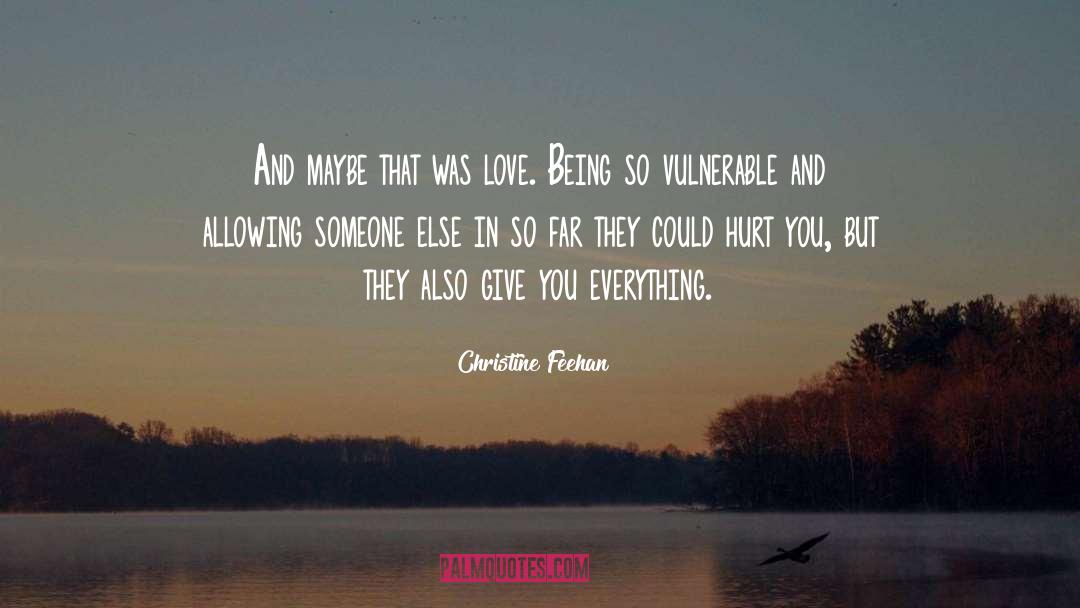 Lives In Love quotes by Christine Feehan