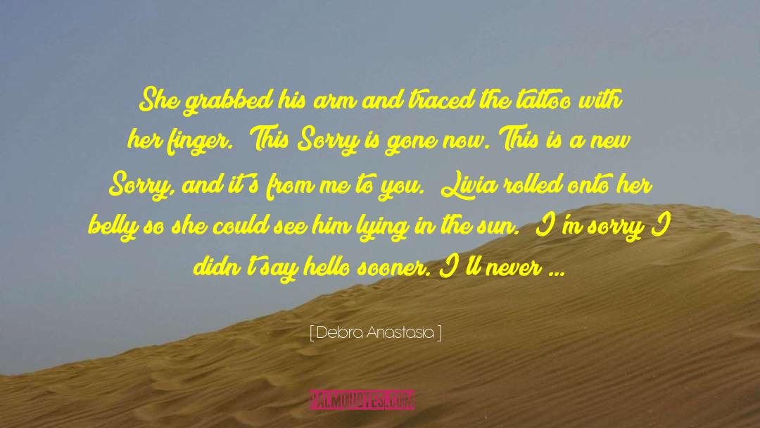 Livia And Gideon quotes by Debra Anastasia