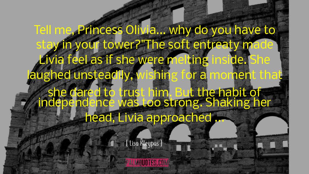 Livia Blackthorn quotes by Lisa Kleypas