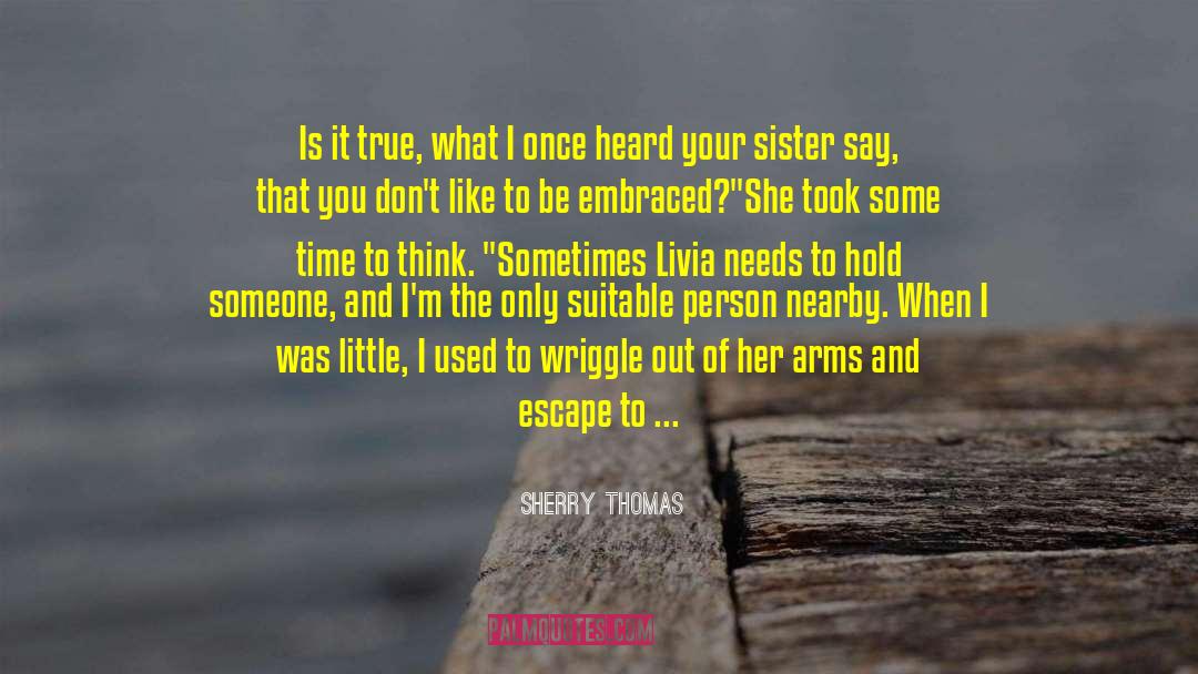 Livia Marsden quotes by Sherry Thomas