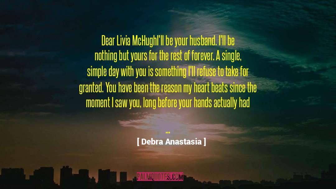 Livia Mchugh quotes by Debra Anastasia