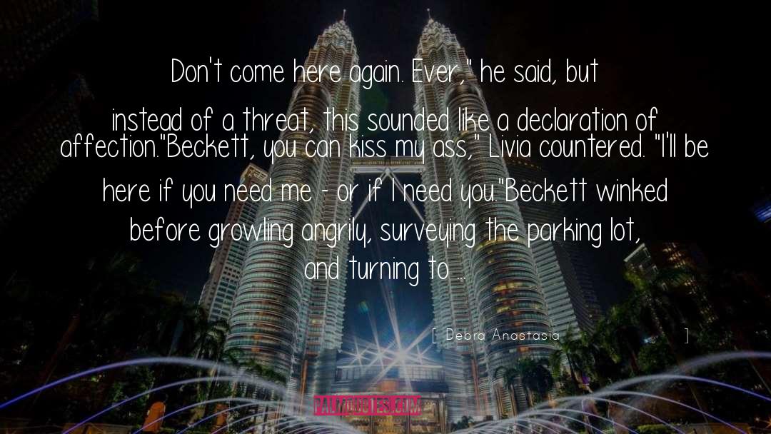 Livia quotes by Debra Anastasia