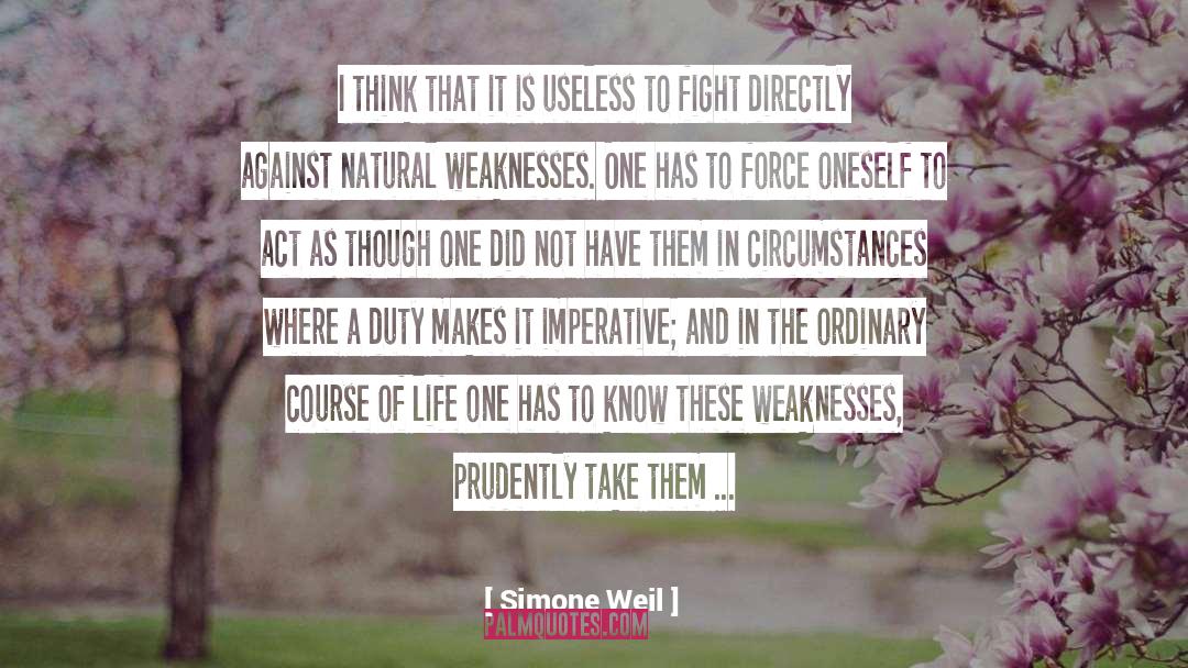 Living A Natural Life quotes by Simone Weil