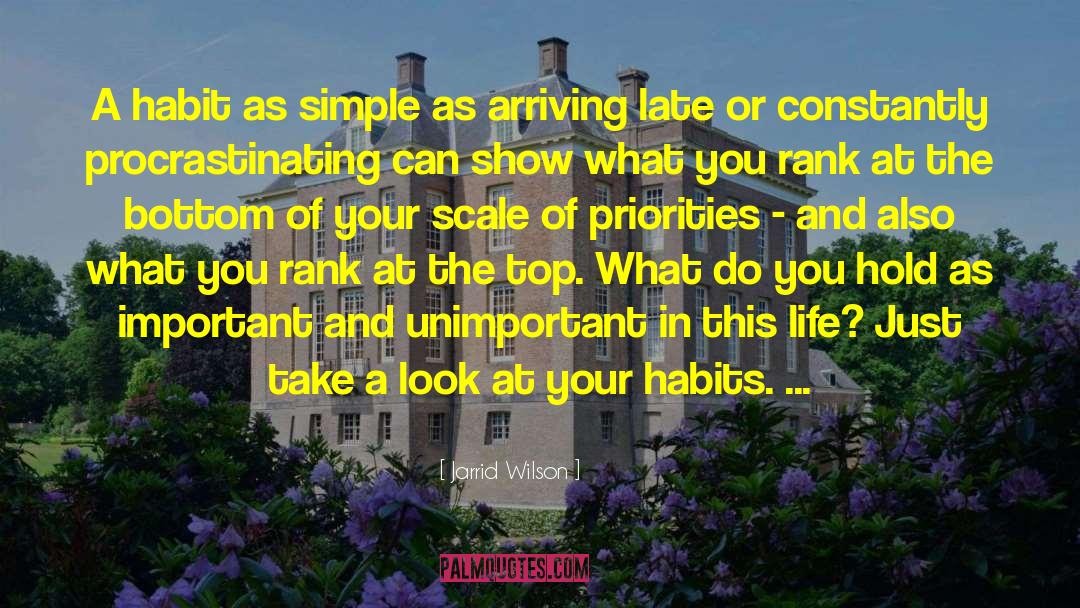 Living A Simple Life quotes by Jarrid Wilson