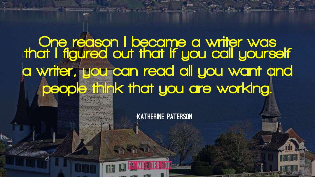 Living A Writer quotes by Katherine Paterson