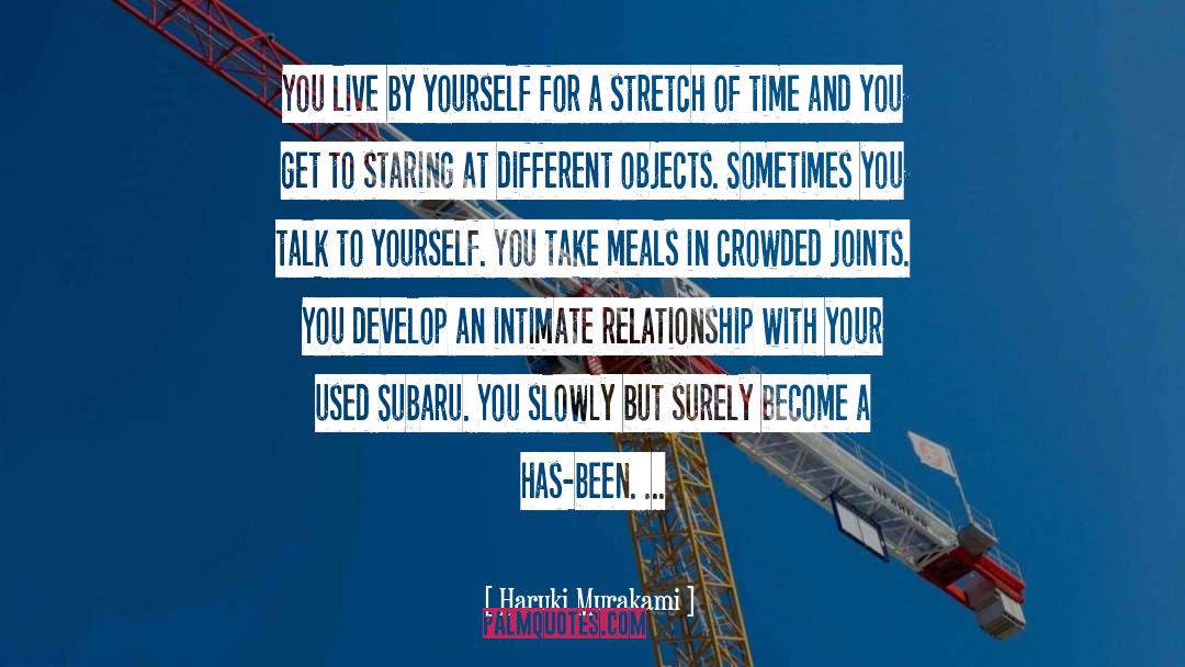 Living Alone quotes by Haruki Murakami