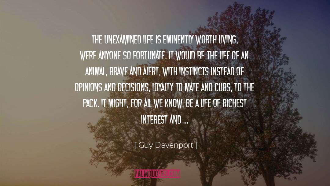 Living Apart quotes by Guy Davenport