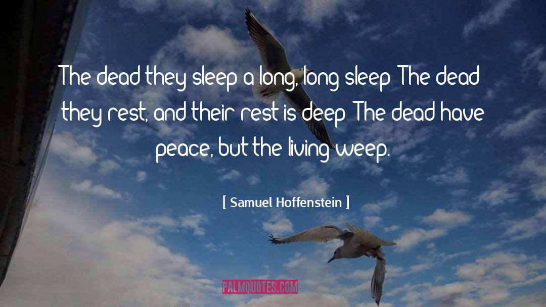 Living But Dead Inside quotes by Samuel Hoffenstein