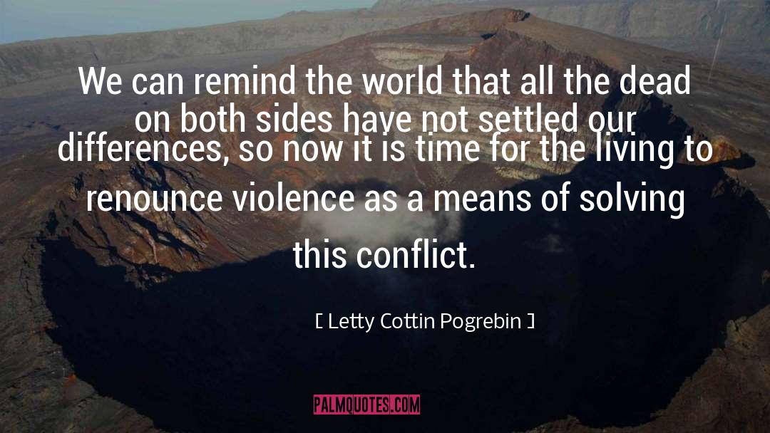 Living Dead Prudent Decent quotes by Letty Cottin Pogrebin