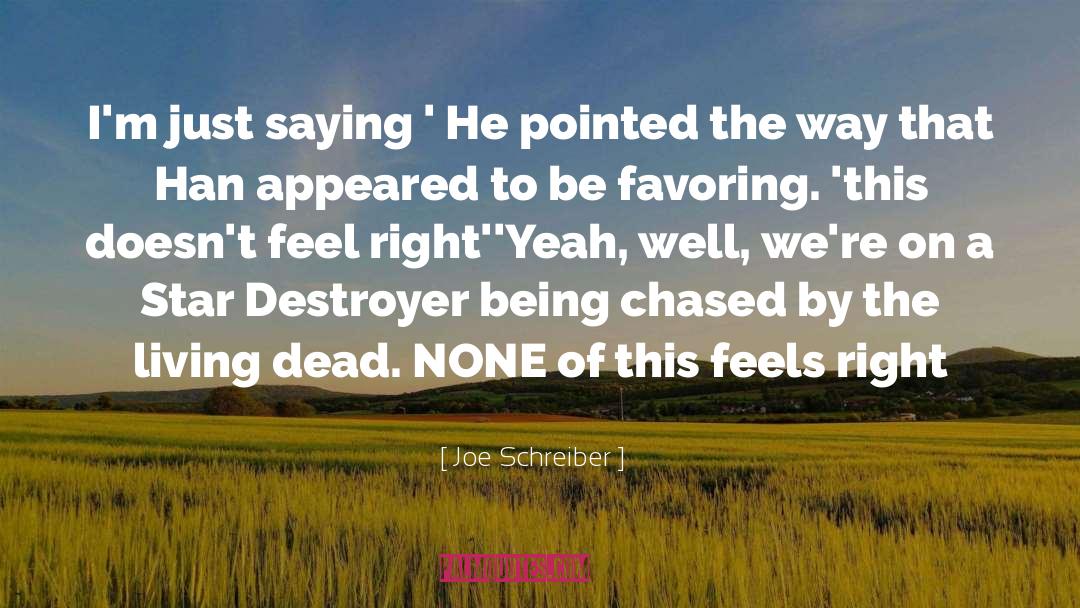 Living Dead quotes by Joe Schreiber