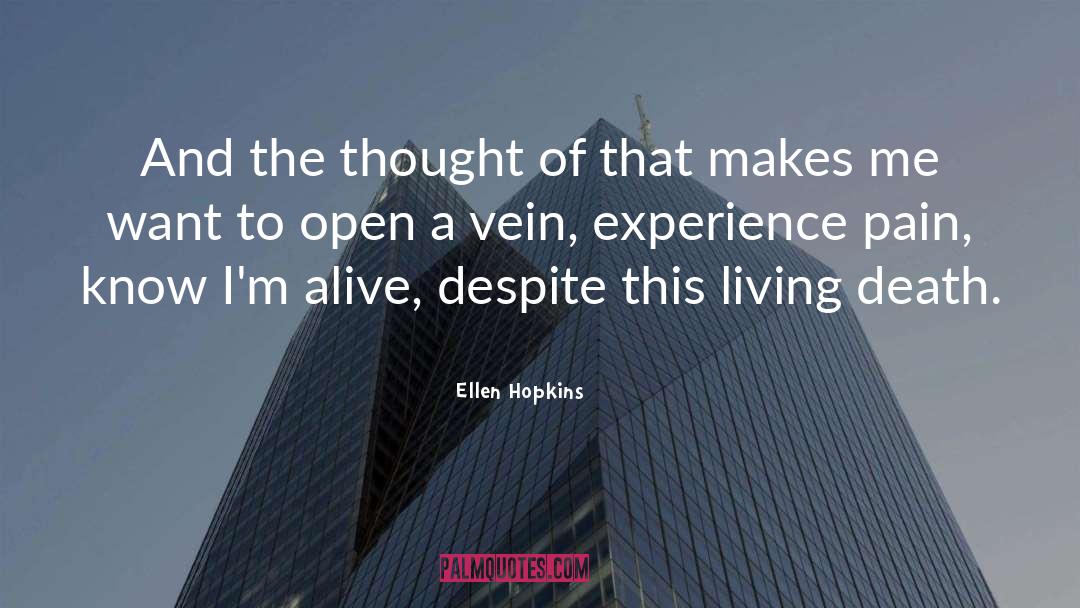 Living Death quotes by Ellen Hopkins