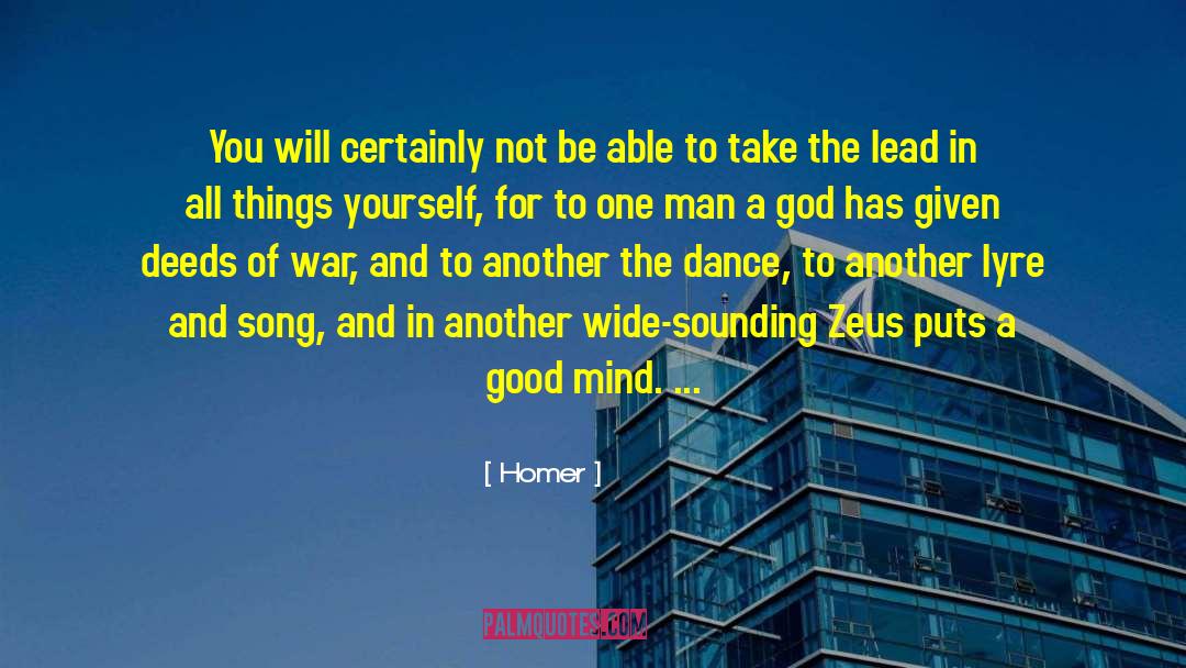 Living For God quotes by Homer