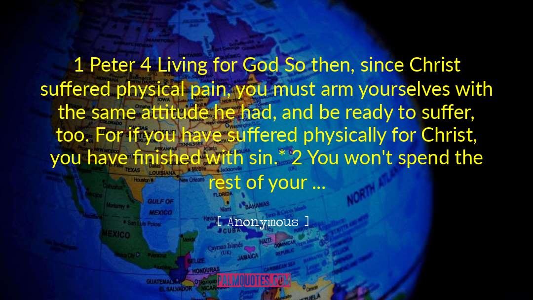 Living For God quotes by Anonymous