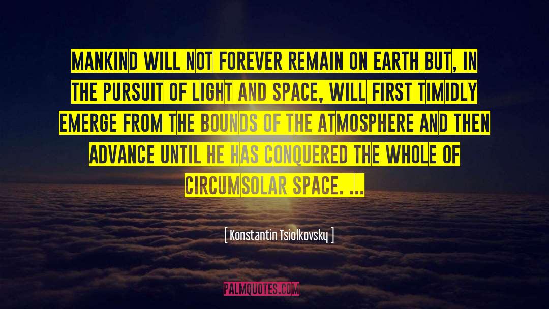 Living Forever quotes by Konstantin Tsiolkovsky