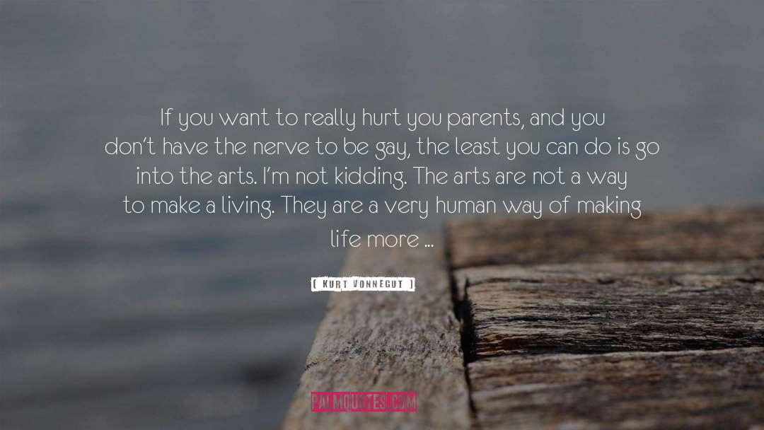 Living Fullest quotes by Kurt Vonnegut