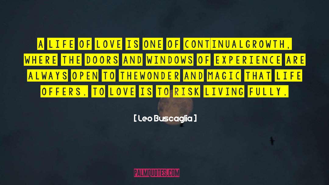 Living Fully quotes by Leo Buscaglia