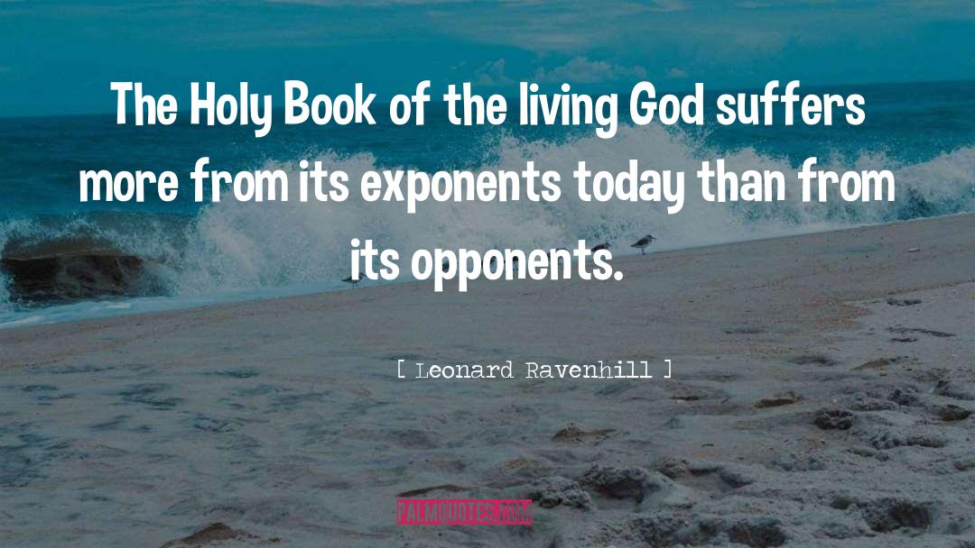 Living God quotes by Leonard Ravenhill