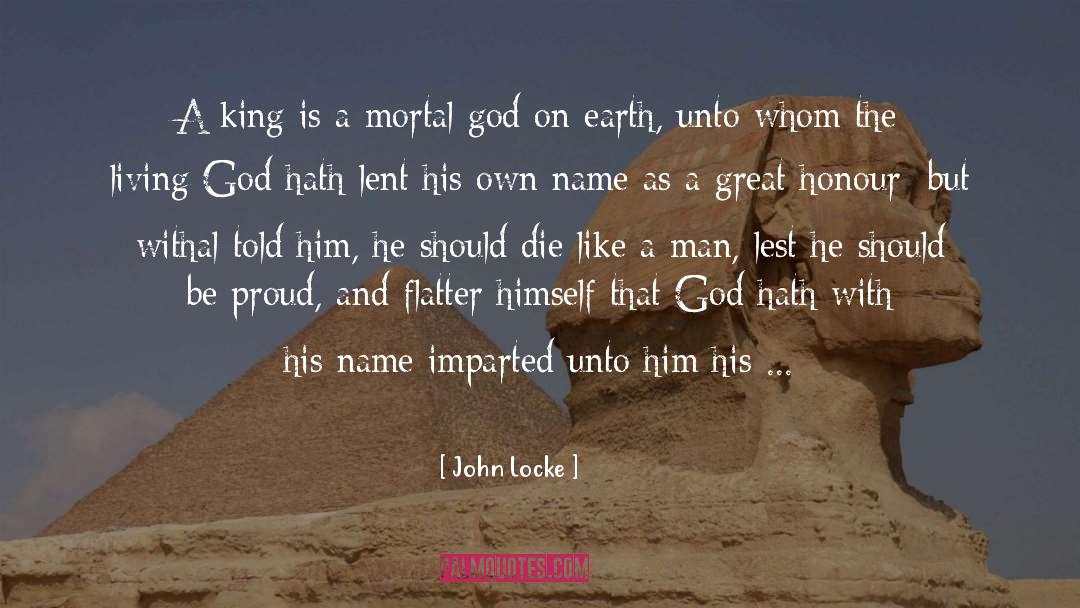 Living God quotes by John Locke