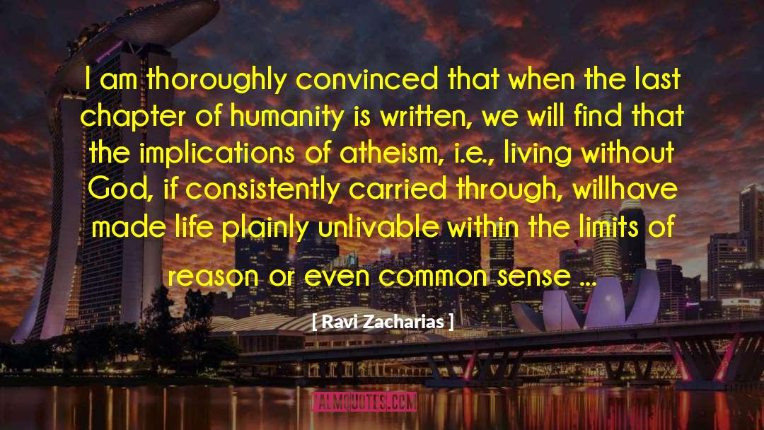 Living Happily quotes by Ravi Zacharias
