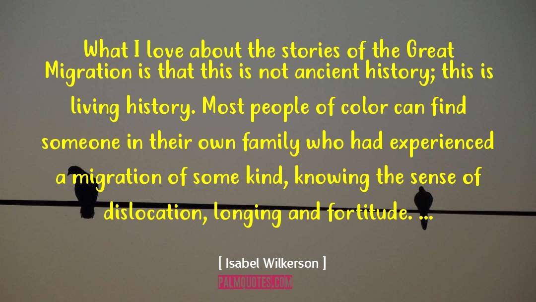 Living History quotes by Isabel Wilkerson