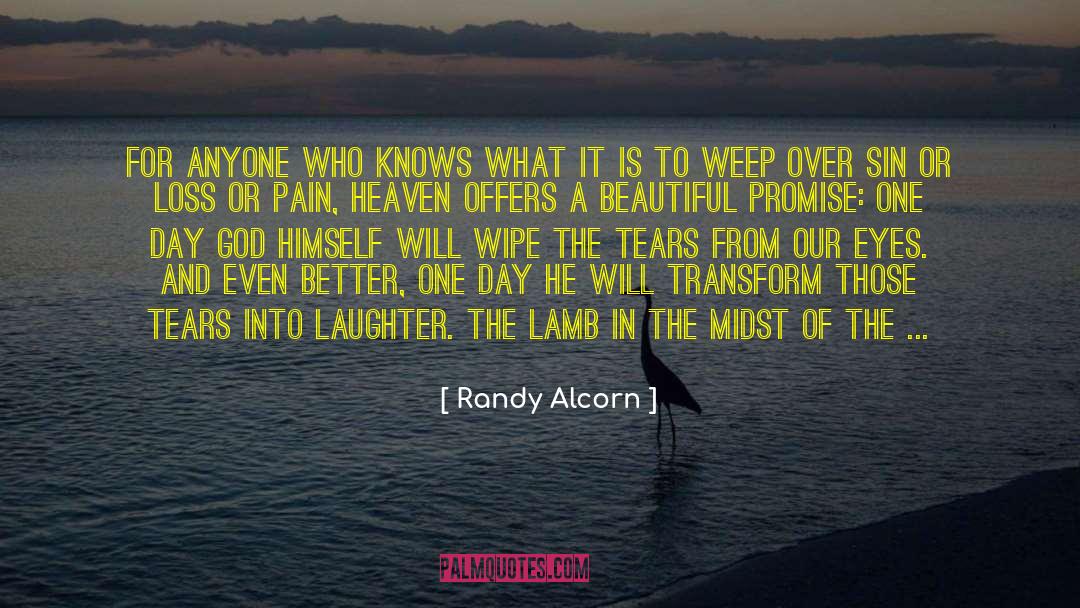 Living In A Beautiful World quotes by Randy Alcorn