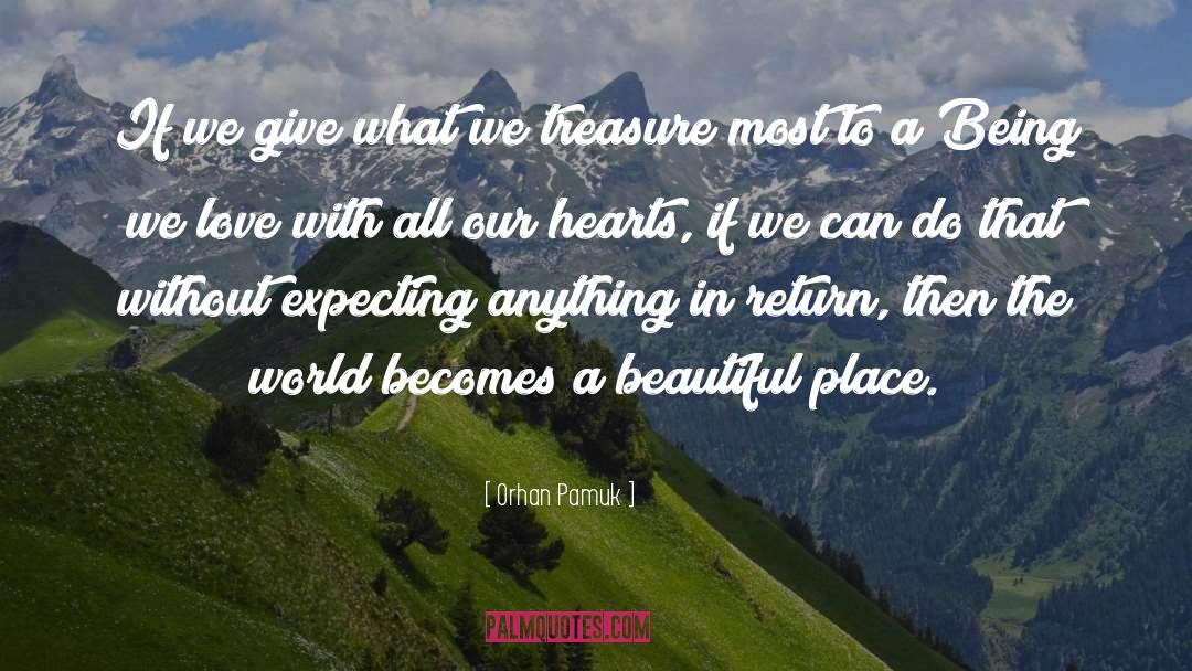 Living In A Beautiful World quotes by Orhan Pamuk