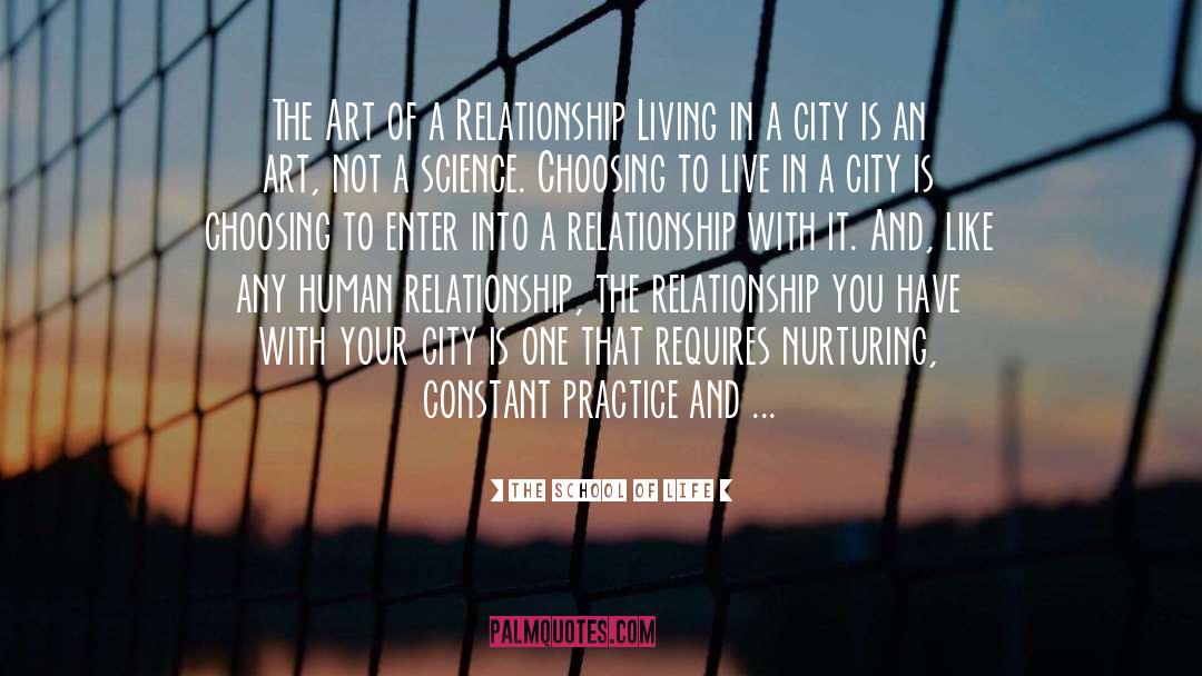 Living In A City quotes by The School Of Life