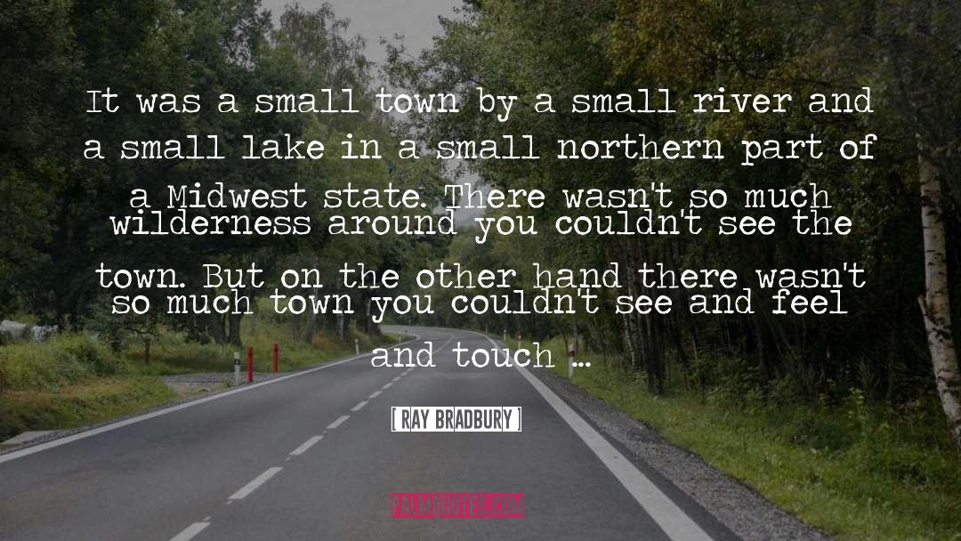 Living In A Small Town quotes by Ray Bradbury