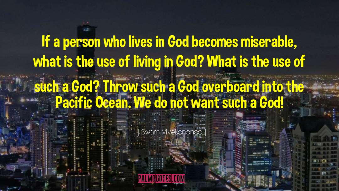 Living In God quotes by Swami Vivekananda