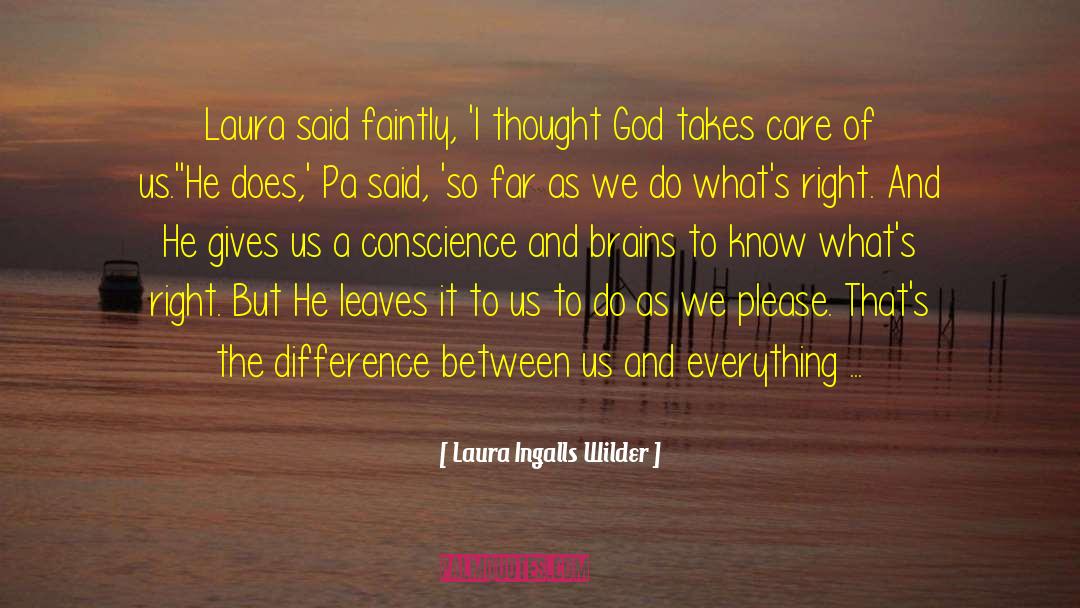 Living In God quotes by Laura Ingalls Wilder