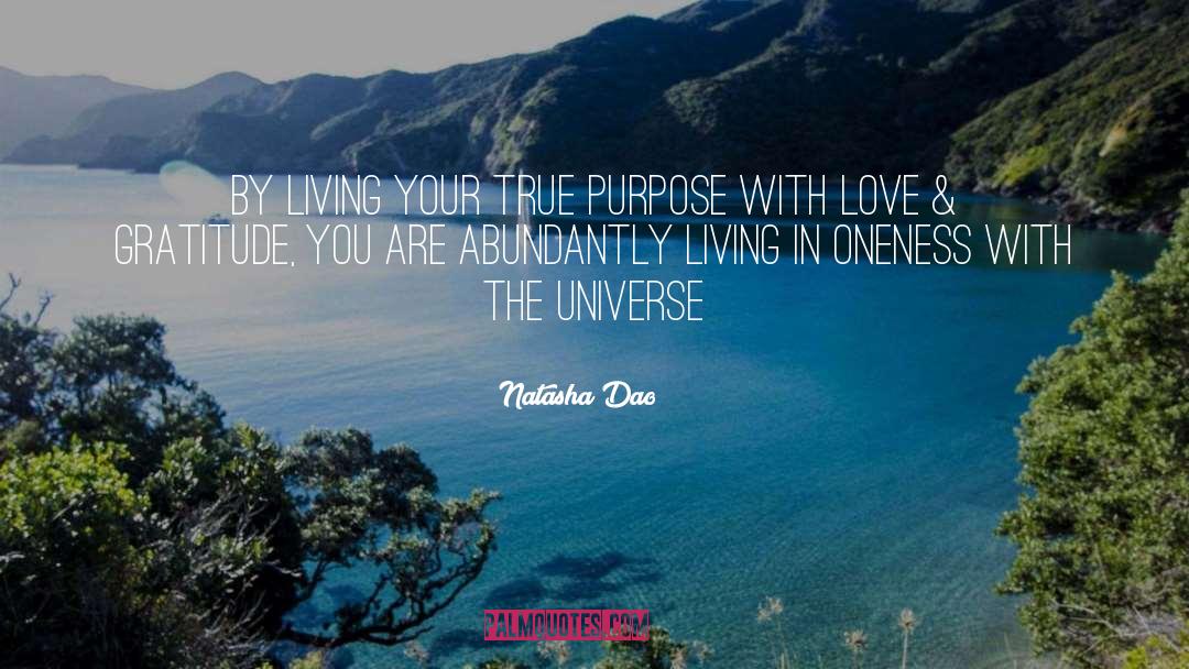 Living In Oneness quotes by Natasha Dao