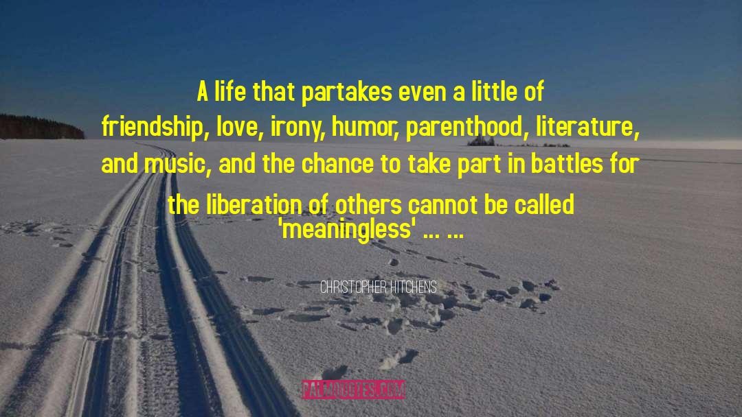 Living In Paradise quotes by Christopher Hitchens