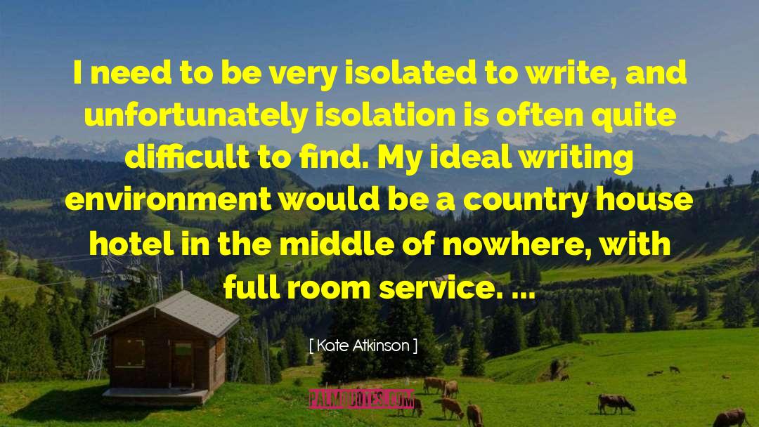 Living In The Country quotes by Kate Atkinson