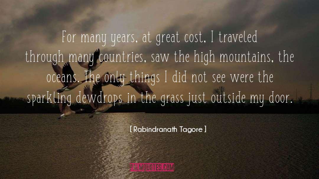 Living In The Country quotes by Rabindranath Tagore