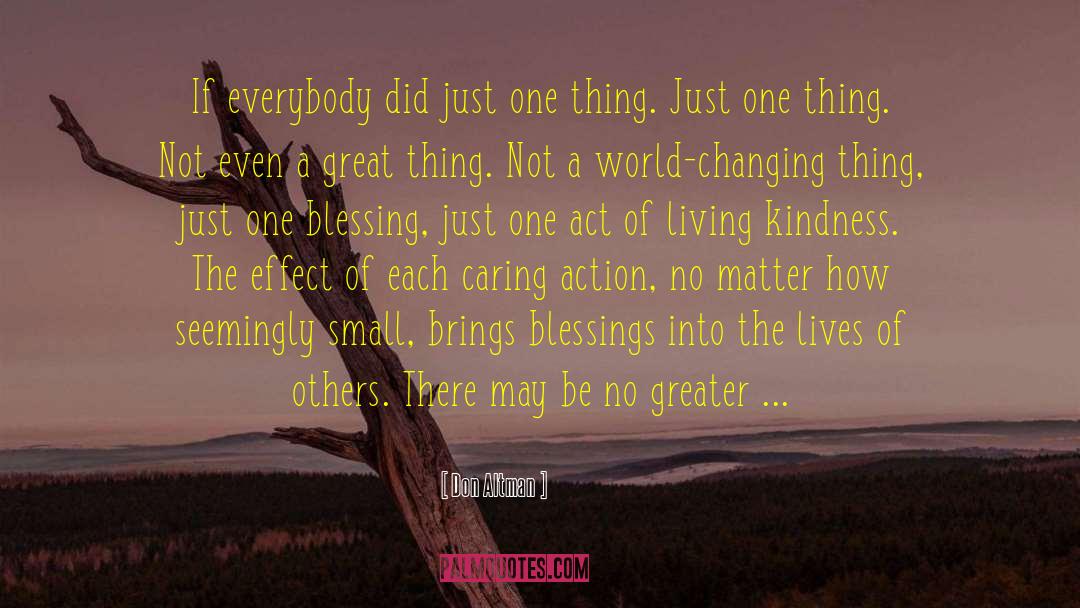 Living Kindness quotes by Don Altman