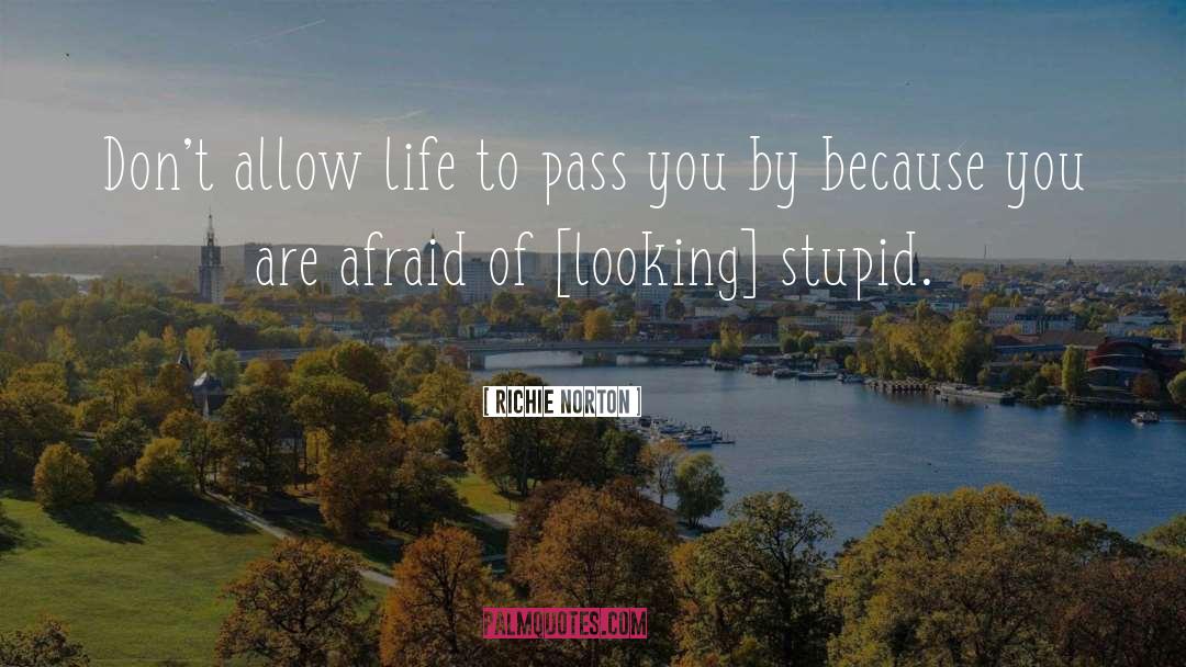 Living Life To The Fullest quotes by Richie Norton