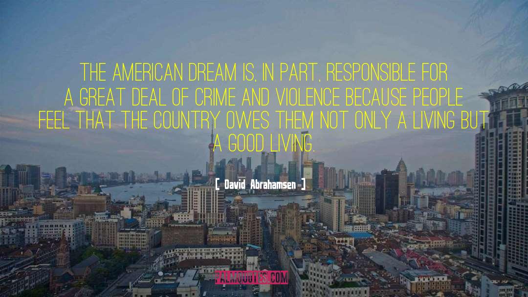 Living Living quotes by David Abrahamsen