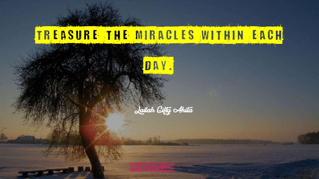 Living Miracles quotes by Lailah Gifty Akita