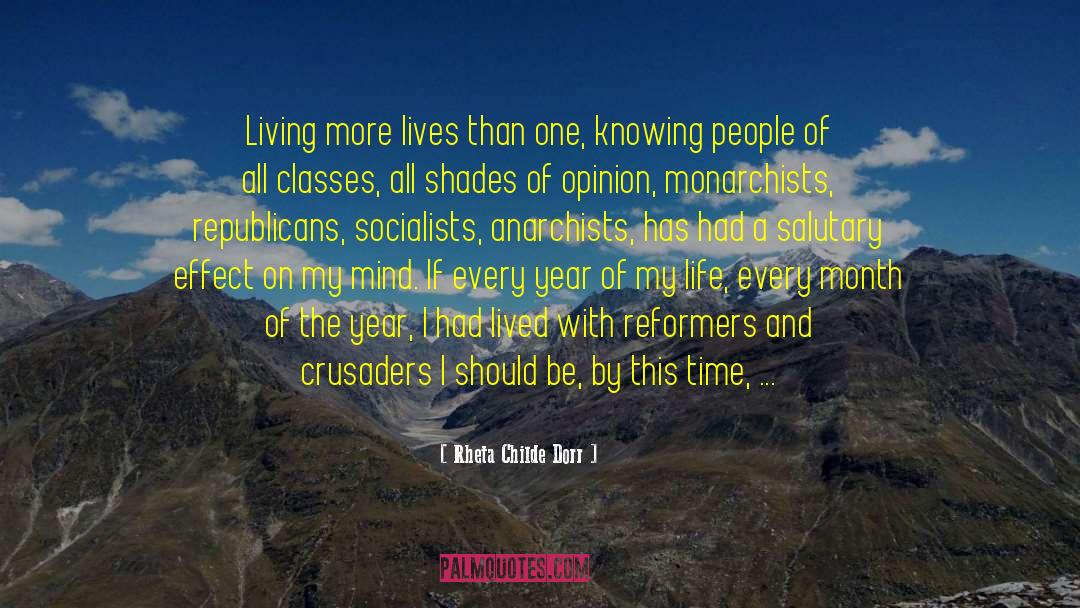 Living More quotes by Rheta Childe Dorr