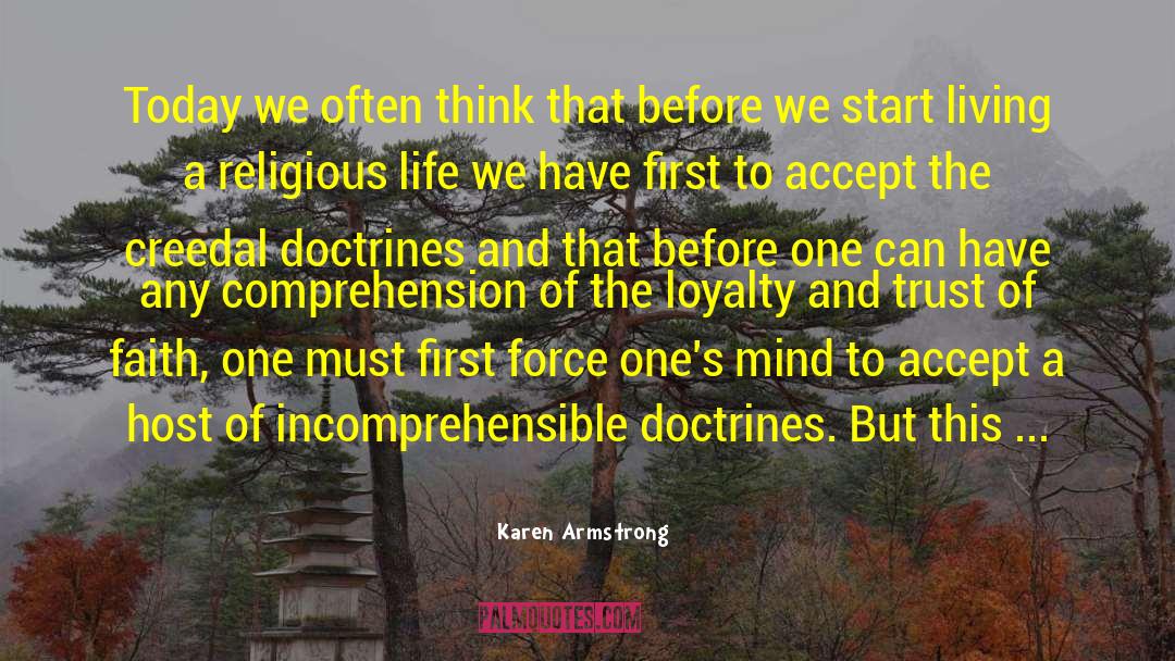 Living More quotes by Karen Armstrong