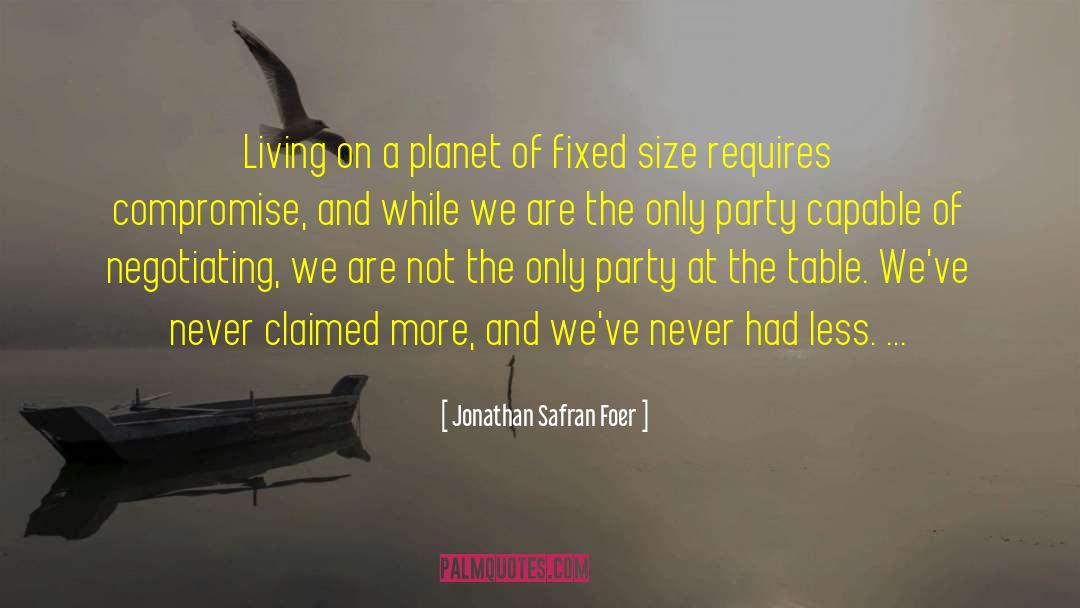 Living On quotes by Jonathan Safran Foer